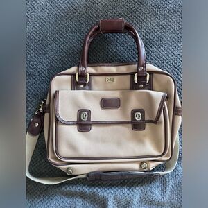 Vintage 90's John Weitz Soft Briefcase